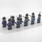 10pcs WW2 German Luftwaffe Officer Soldiers Minifigures Building Toys