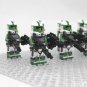 10pcs Star Wars Doom's unit Assault Clone Troopers Minifigures Building Toys