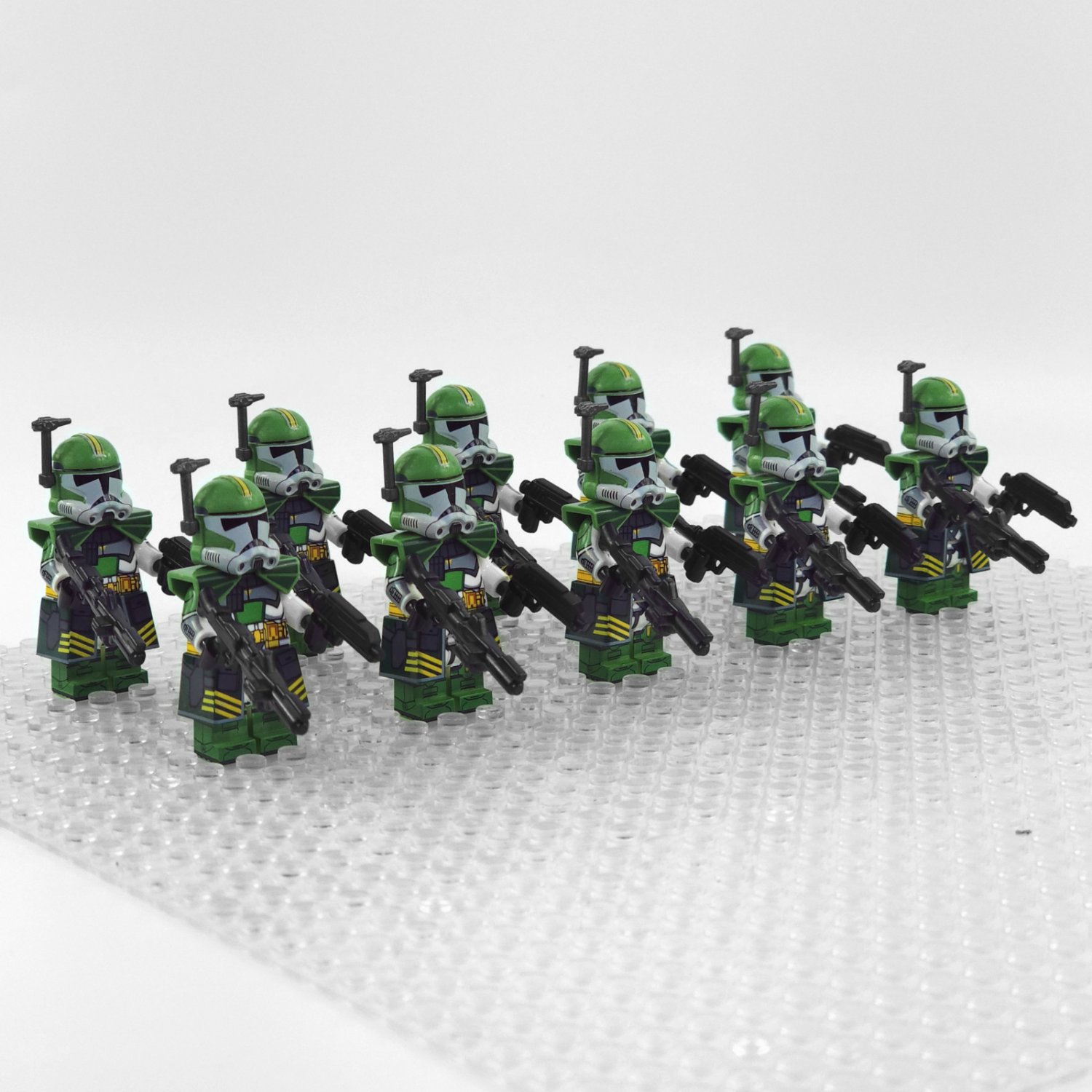 10pcs Star Wars Doom's unit ARC Troopers Minifigures Building Toys