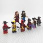 8pcs Marvel Deadpool X Wolverine X-23 Gambit Elektra Minifigures Building Toys