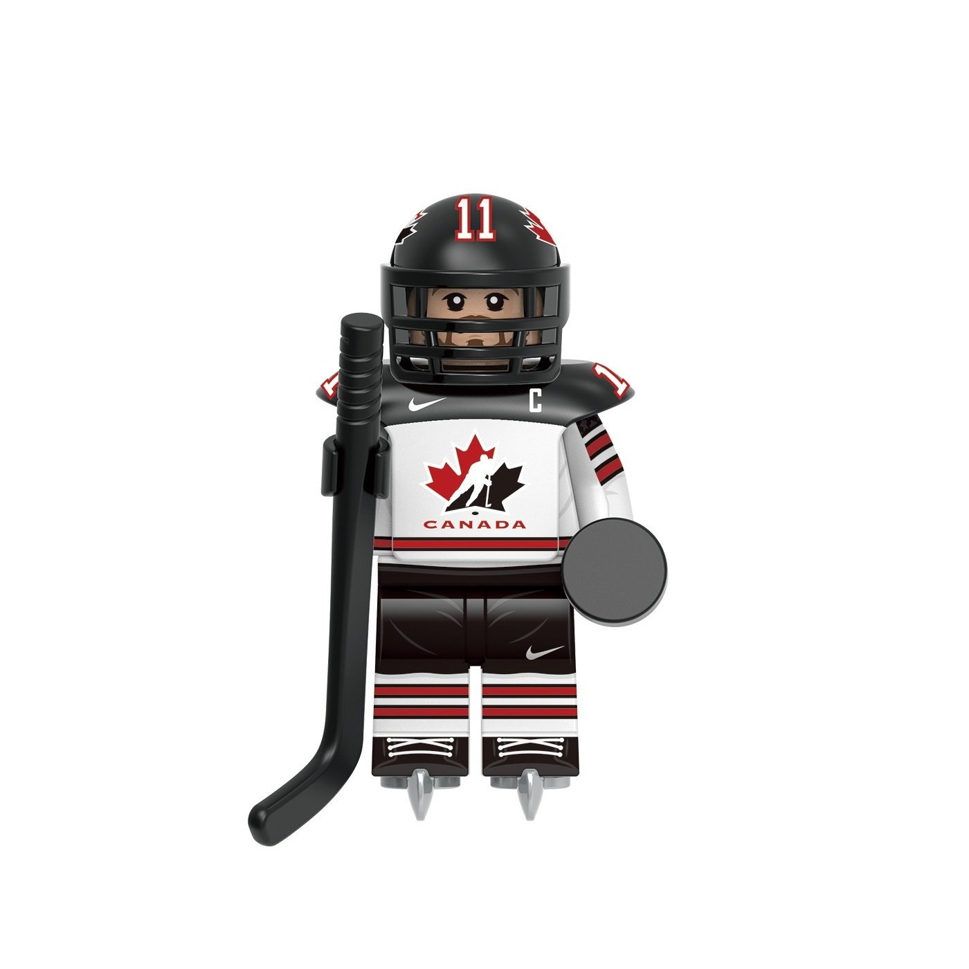 Canada Ice Hockey Athlete Player Minifigures Building Toys