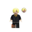 Black Leg Sanji One Piece Minifigures Weapons and Accessories