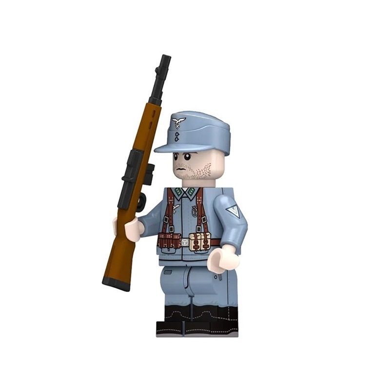 WW2 German Luftwaffe Soldier Minifigures Weapons and Accessories
