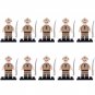 10pcs Russian Soviet Union the 1st Cavalry Army Soldiers Minifigures Set