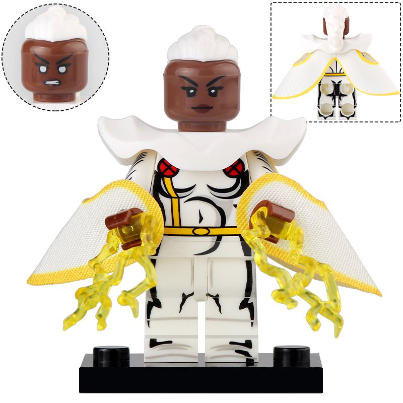 X-Men Comics Storm Ororo Munroe Minifigures Accessories Building Toys