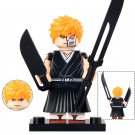 Bleach Kurosaki Ichigo Shikai Form Minifigures Accessories Building Toys