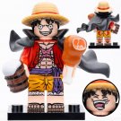 One Piece Four Emperors Yonko Luffy Minifigures Building Toys