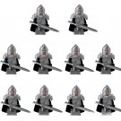 10pcs The Lord of the Rings Soldiers of Gondor Captain Armor Minifigures Toy