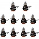 10pcs The Lord of the Rings Soldiers of Gondor Archer Minifigures Toy Gifts