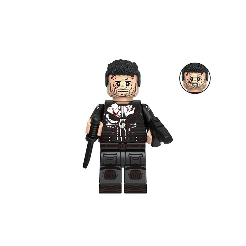 Marvel Daredevil Born Again Punisher Minifigures Toy Gifts for children