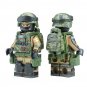 5pcs Military Russian Army FSB Federal Security Service Minifigures Toys
