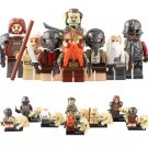8pcs The Lord of the Rings Barad-Dur Orcs Frodo Sam Isildur Minifigures Toys