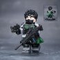 8pcs Anime Monster Kaiju No. 8 the Third Division Minifigures Accessories
