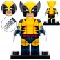 8pcs Deadpool and Wolverine X-Men Magneto Colossus Minifigures Building Toys