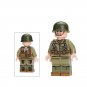 8pcs WW2 US Army Infantry Assault Squad Soldiers Minifigures Minifigs Toy Gift