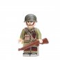 8pcs WW2 US Army Infantry Assault Squad Soldiers Minifigures Minifigs Toy Gift