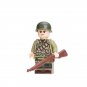 8pcs WW2 US Army Infantry Assault Squad Soldiers Minifigures Minifigs Toy Gift