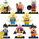 8pcs Dragon Ball Daima Kid Goku Vegeta Panzy Piccolo Minifigures Minifigs Toys