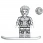 6pcs The Fantastic Four Doctor Doom Silver Surfer Minifigures Minifigs Toy Gift