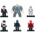6pcs Marvel Daredevil Born Again Kingpin Punisher Muse Minifigures Minifigs Toys