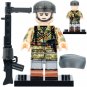 4pcs WW2 German Luftwaffe Soldiers Paratrooper Minifigures Minifigs Toy Gift