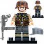 4pcs WW2 German Infantry Pea Dot camouflage Minifigures Minifigs Toy Gift