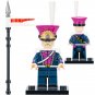 4pcs Napoleonic Wars Polish Dutch Lancers French Carabinier Minifigures Minifigs
