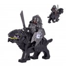 2pcs Uruk-Hai Warg rider The Lord of the Rings Minifigures Minifigs Toy Gift