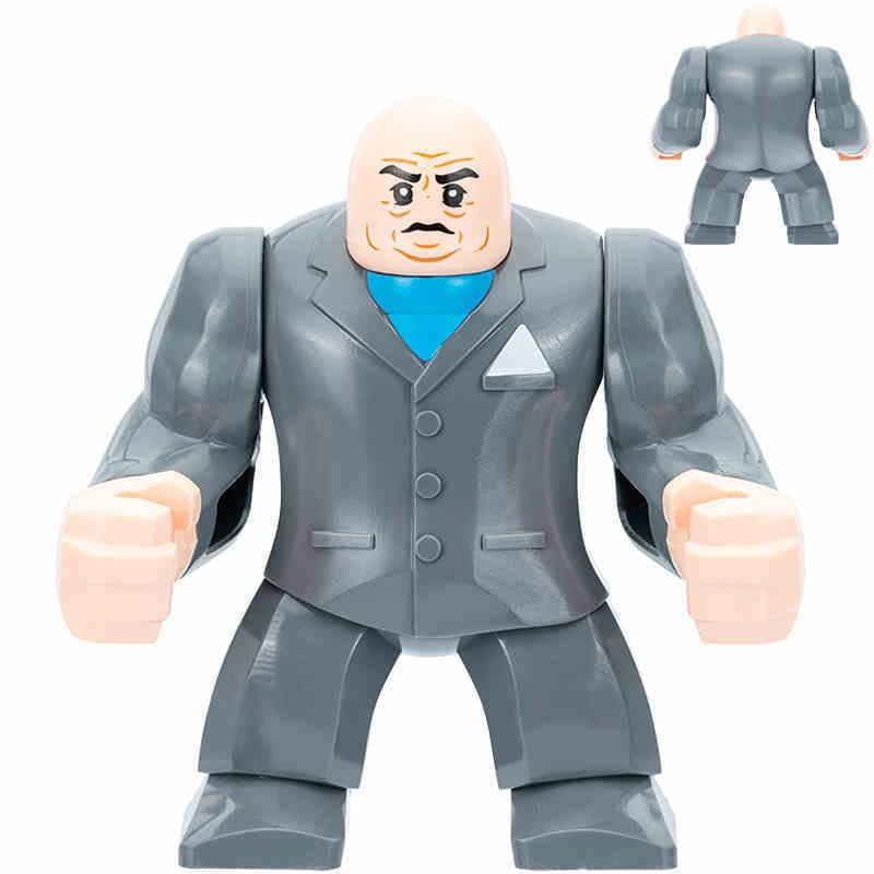 Big Size Kingpin Daredevil Marvel Superhero Minifigures Minifigs Toy Gift