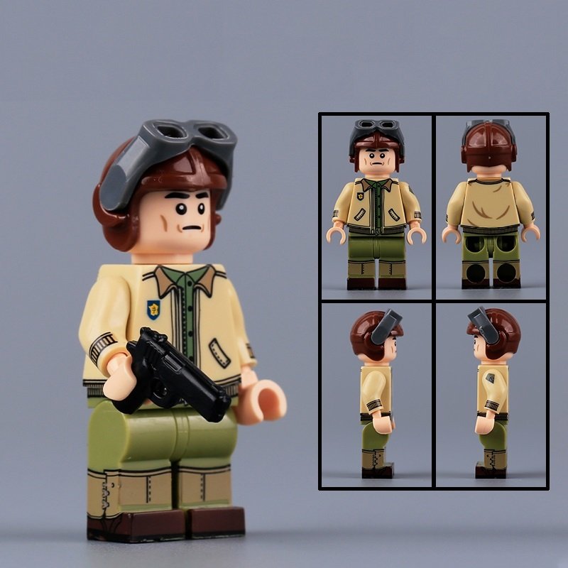 WW2 US 2nd Armored Division the 12th RCA-Sergent Minifigures Minifigs Toy Gift