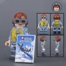 WW2 British RAF Flight Sergeant Minifigures Minifigs Toy Gift