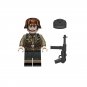 4pcs WW2 German soldiers Pea Camouflage Minifigures Weapons and Accessories
