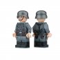 6pcs WW2 German Army German Waffen SS Soldiers Minifigures Building Toys