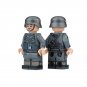 6pcs WW2 German Army German Waffen SS Soldiers Minifigures Building Toys