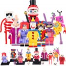 8pcs The Amazing Digital Circus Gangle Jax Pomni Zooble Kinger Minifigures Toys
