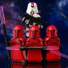 4pcs Star Wars The Praetorian Guard Sith Empire Troopers Minifigures Accessories