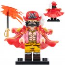 One Piece Gold Roger The Pirate King Minifigures Building Toys