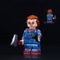 10pcs Horror film Scary Demon Doll Clown The Nun The Killers Minifigures Toys