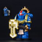 Space Marines Ultramarines Bladeguard Minifigures Accessories Toys