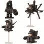 4pcs Skibidi Toilet Interceptor Astro Toilet Laser Soldier Cameraman Minifigures
