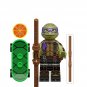 4pcs Ninja Turtles Donatello Leonardo Michelangelo Raphael Minifigures Toys