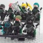 9pcs Kaiju No. 8 Kafka Hibino Kikoru Mina Haruchi Minifigures Building Toys