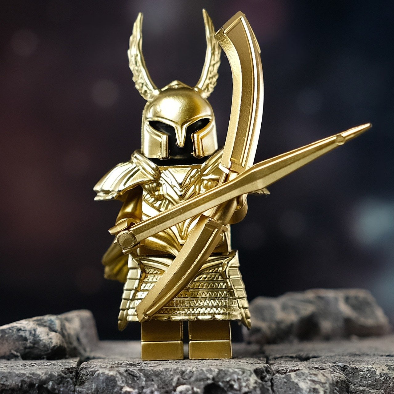 Dark Souls The Silver Knight Greatbowmen Minifigures Building Toys