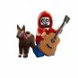 8pcs Coco Cartoon Miguel Rivera Baymax Hector Stitch Minifigures Toy Gifts