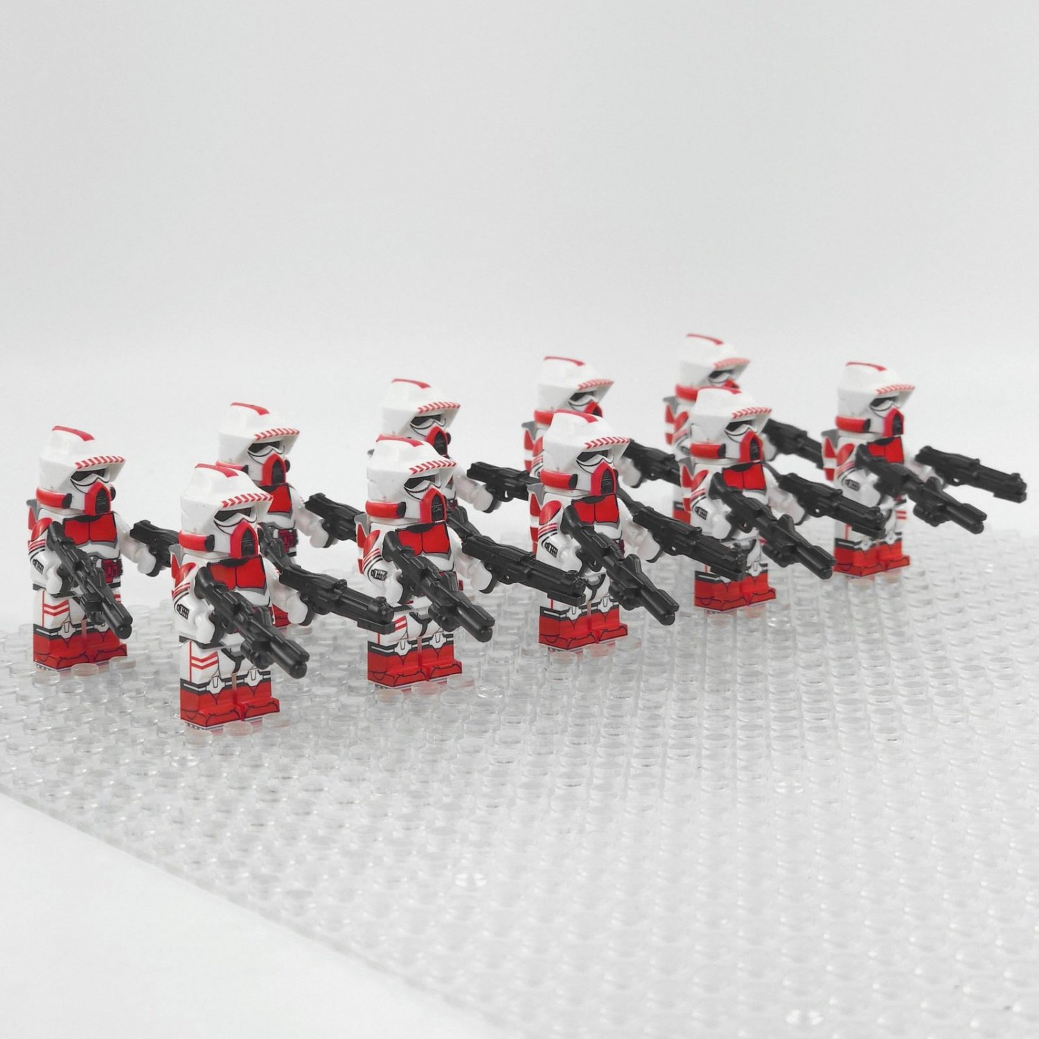 10pcs Star Wars ARF Troopers Coruscant Guard Minifigures Building Toys