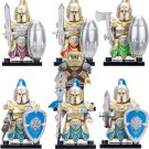 7pcs World of Warcraft Stormwind Guard and Orc Soldier Minifigures Toys