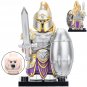 7pcs World of Warcraft Stormwind Guard and Orc Soldier Minifigures Toys