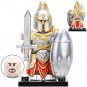 7pcs World of Warcraft Stormwind Guard and Orc Soldier Minifigures Toys