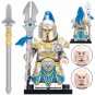 7pcs World of Warcraft Stormwind Guard and Orc Soldier Minifigures Toys