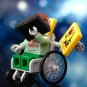 Horror Zombie Stephen Hawking Minifigures Building Toys